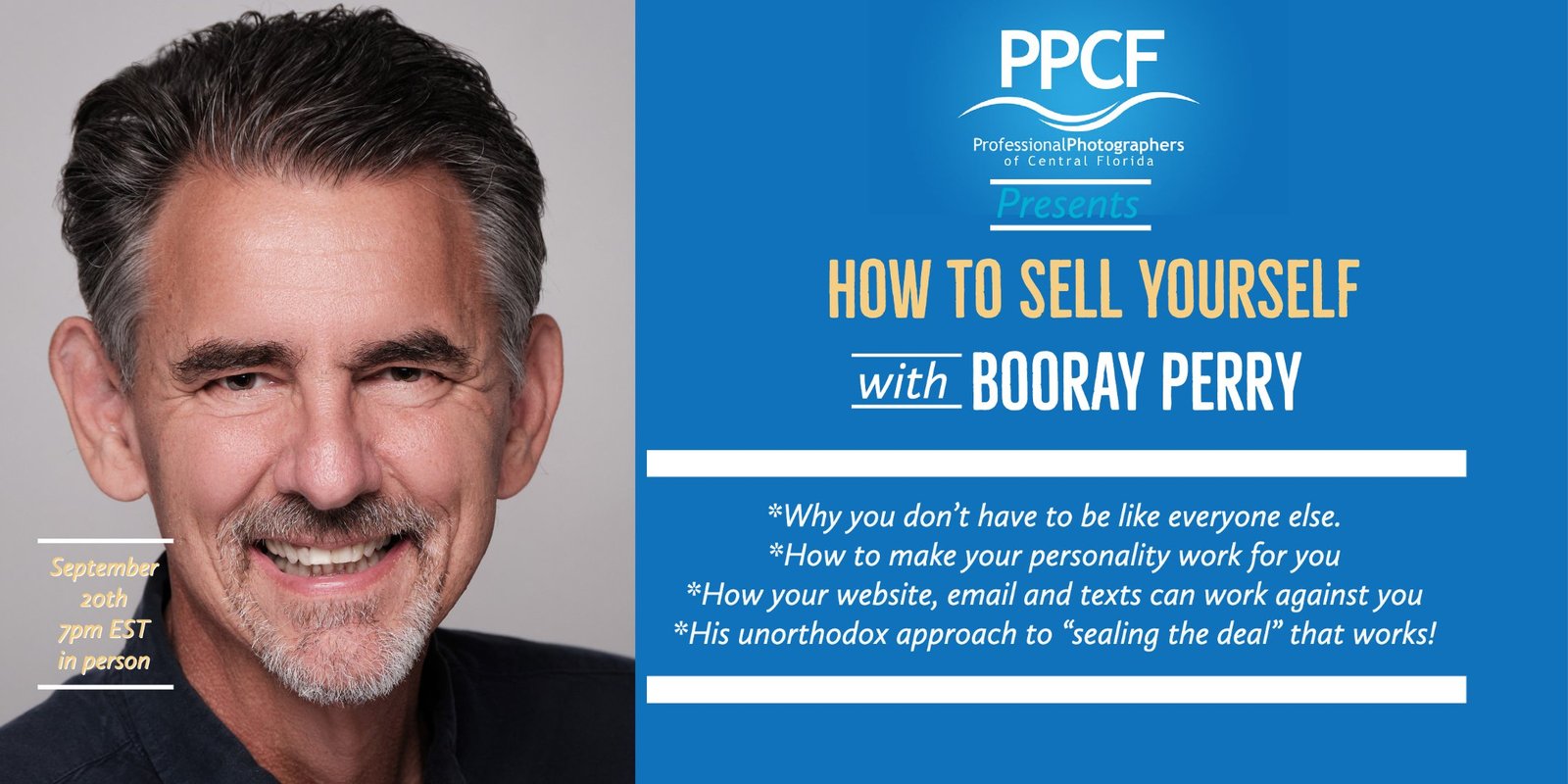 How to Sell Yourself with Booray Perry