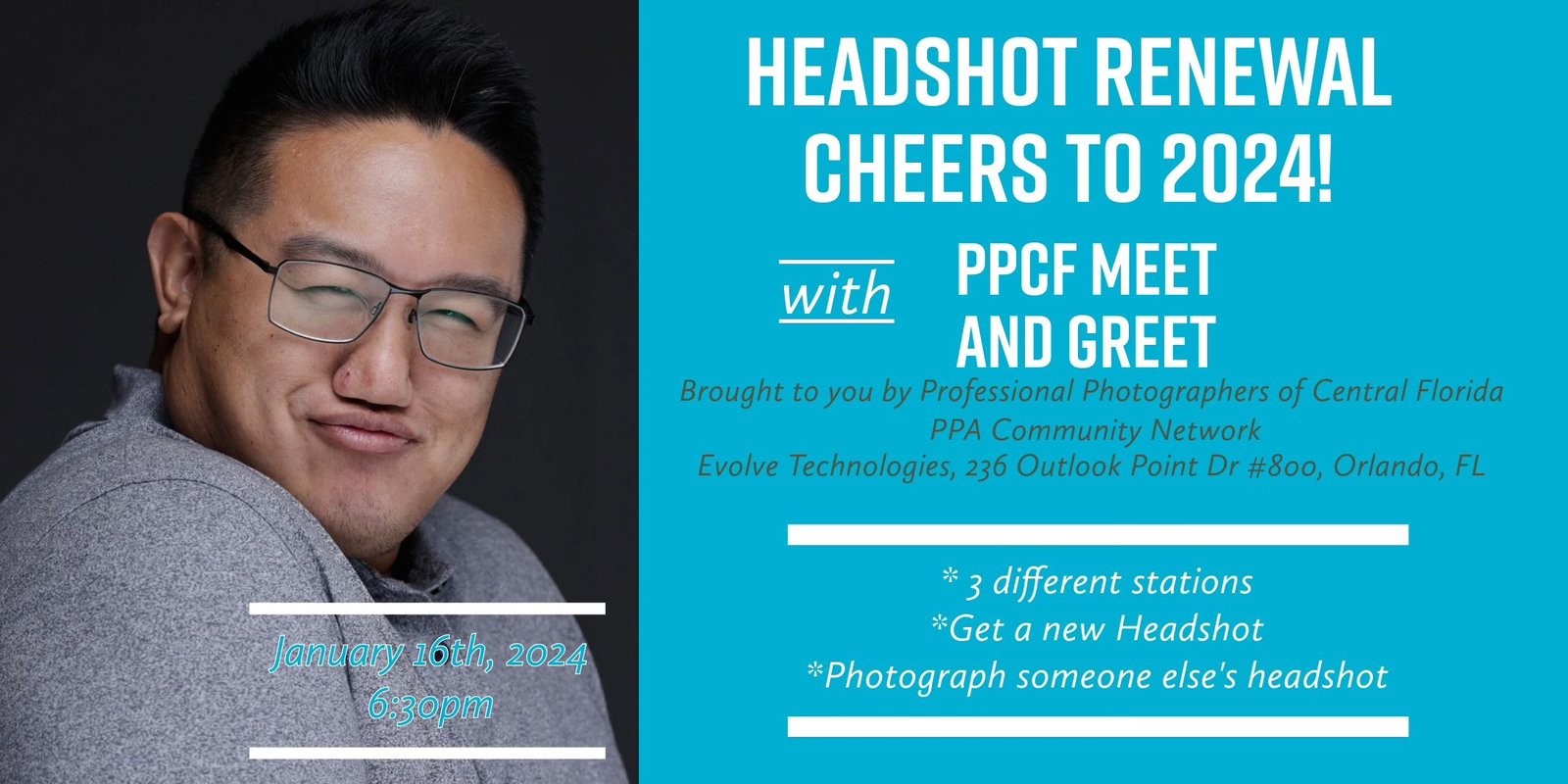 PPCF Meet & Greet with Headshots 2024