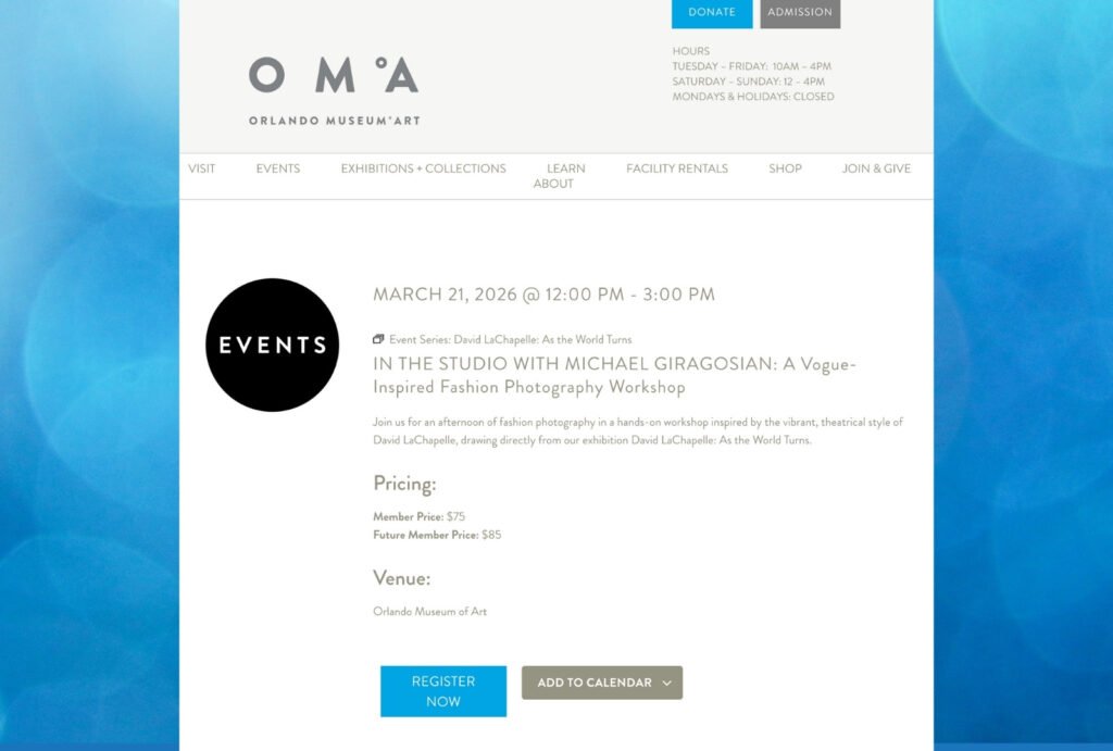 IN THE STUDIO WITH MICHAEL GIRAGOSIAN: A Vogue-Inspired Fashion Photography Workshop