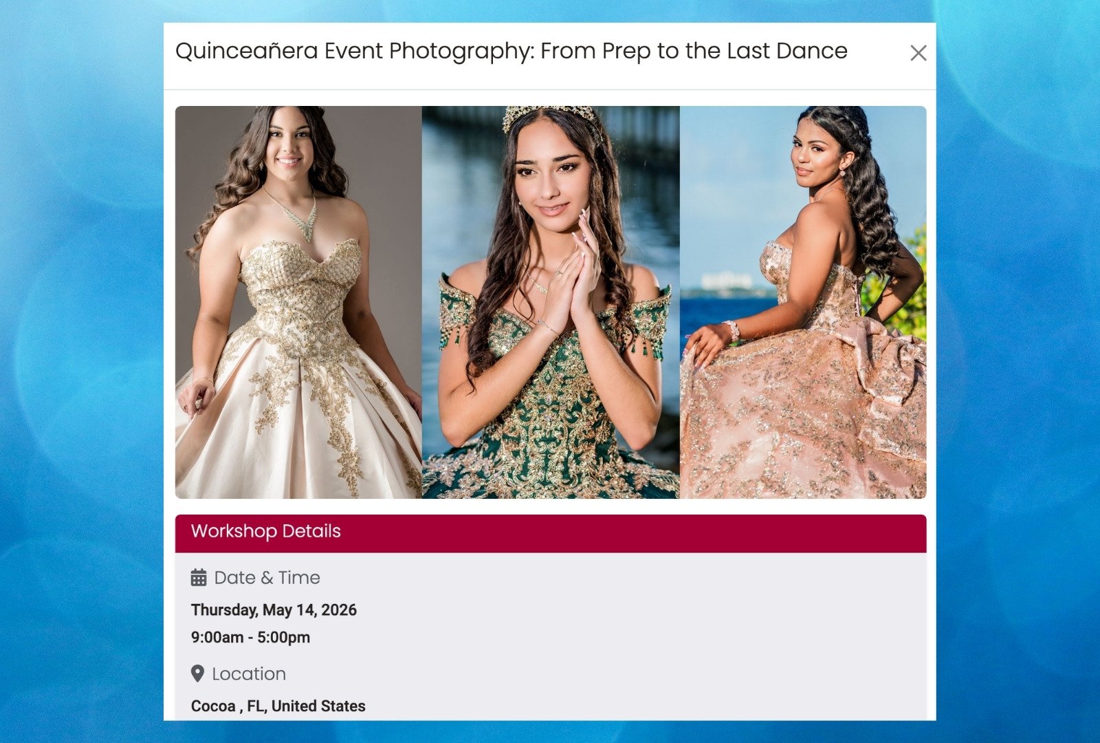 Quinceañera Event Photography: From Prep to the Last Dance